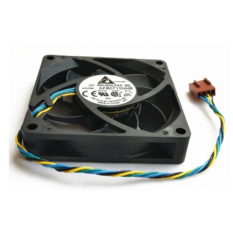 Original DELTA AFB0712HHB Cooling Fan 12V 0.45A 5.4W 3wires AFB0712HHB Fans